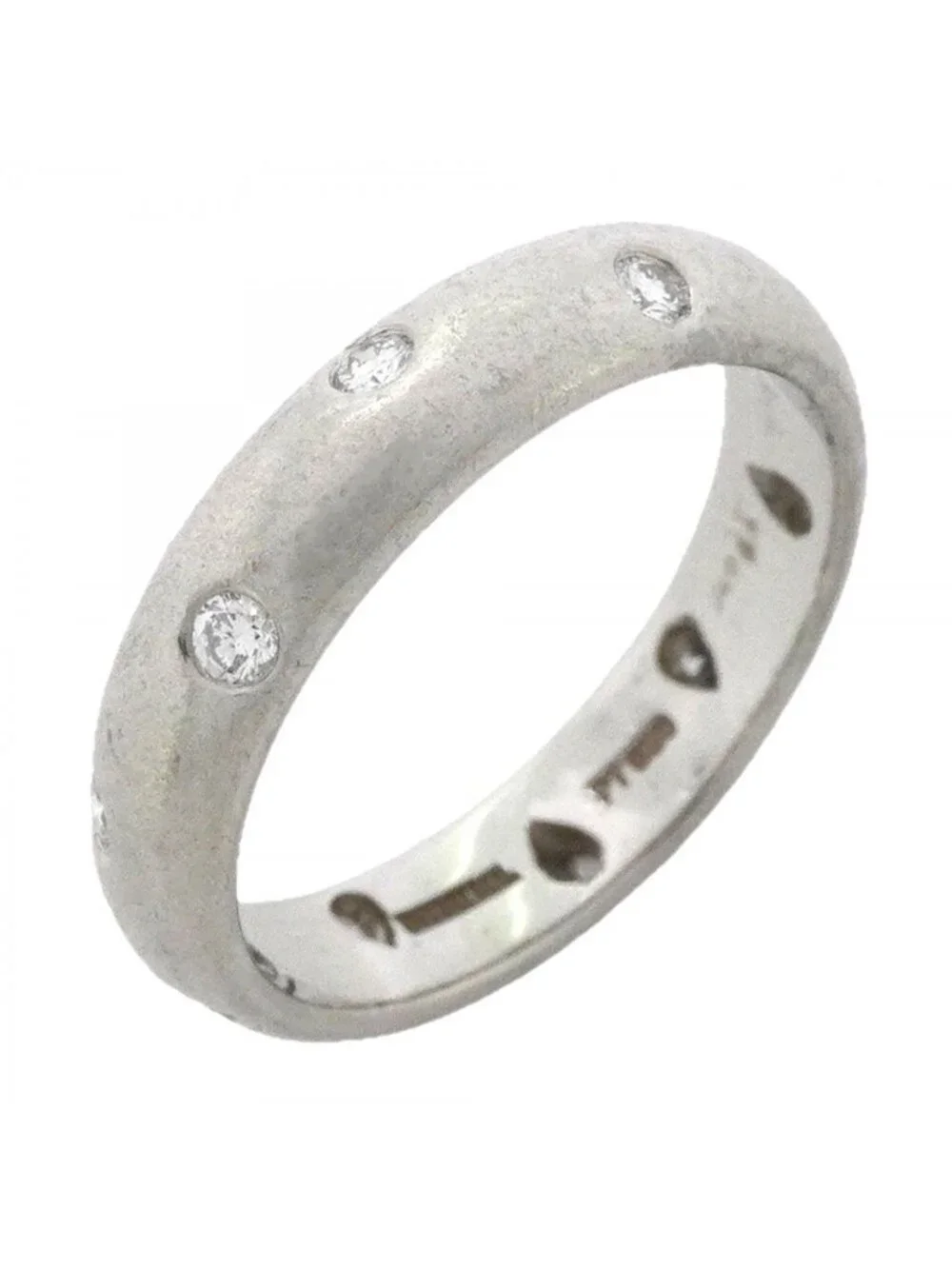 Tiffany & Co Ring Dots Platinum Diamond